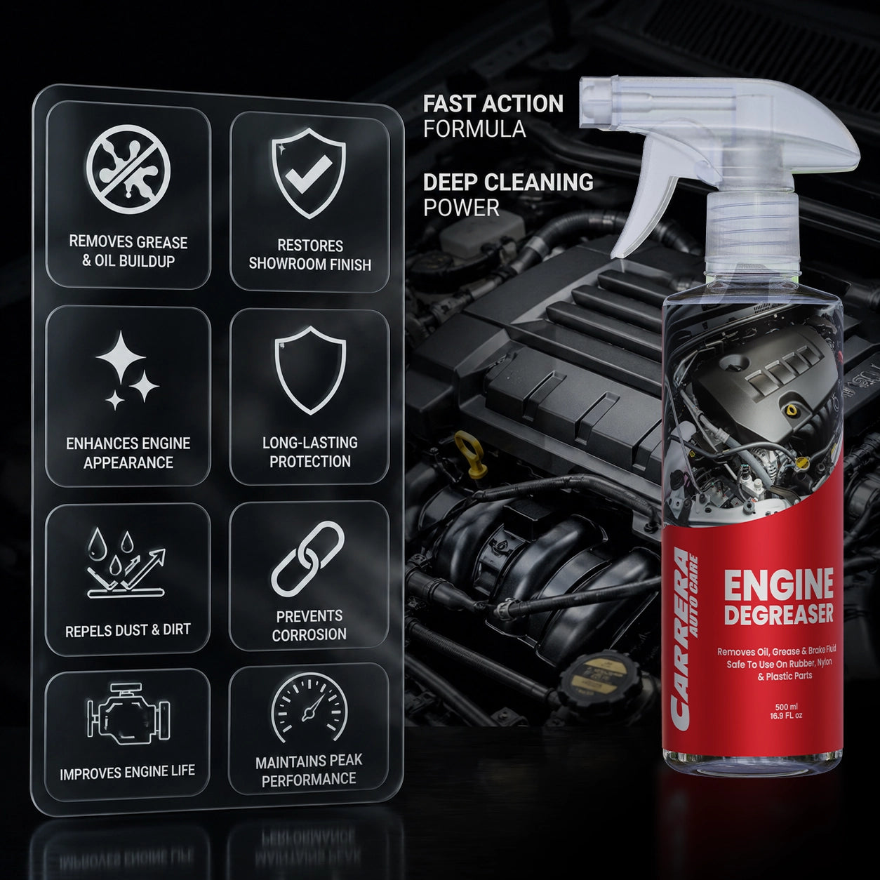 Carrera Engine Degreaser 500ml