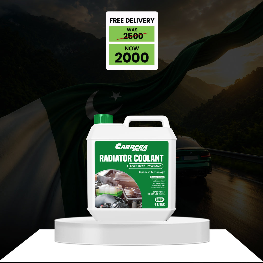 Carrera Over Heat Preventive Green 4 Liter Coolant