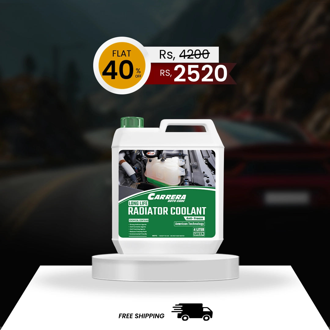 Carrera Super Long Life radiator Coolant Green 4 liter