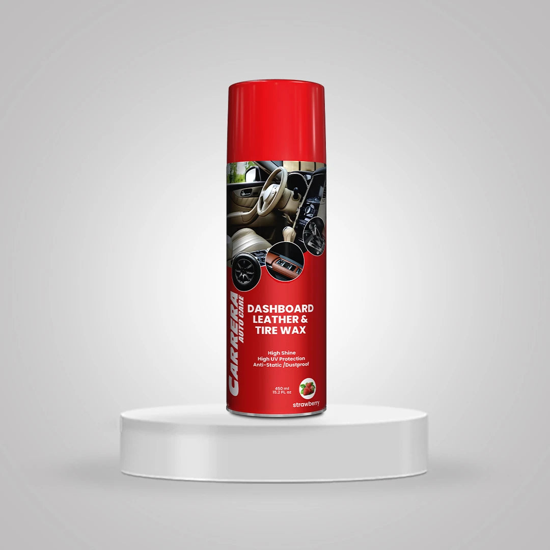 Carrera Car Dashboard Leather & Tire Wax 450ml Strawberry