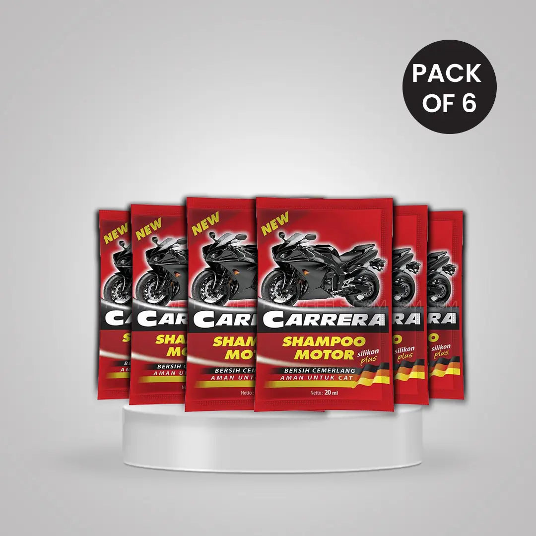 Carrera Velvet Shampoo strips