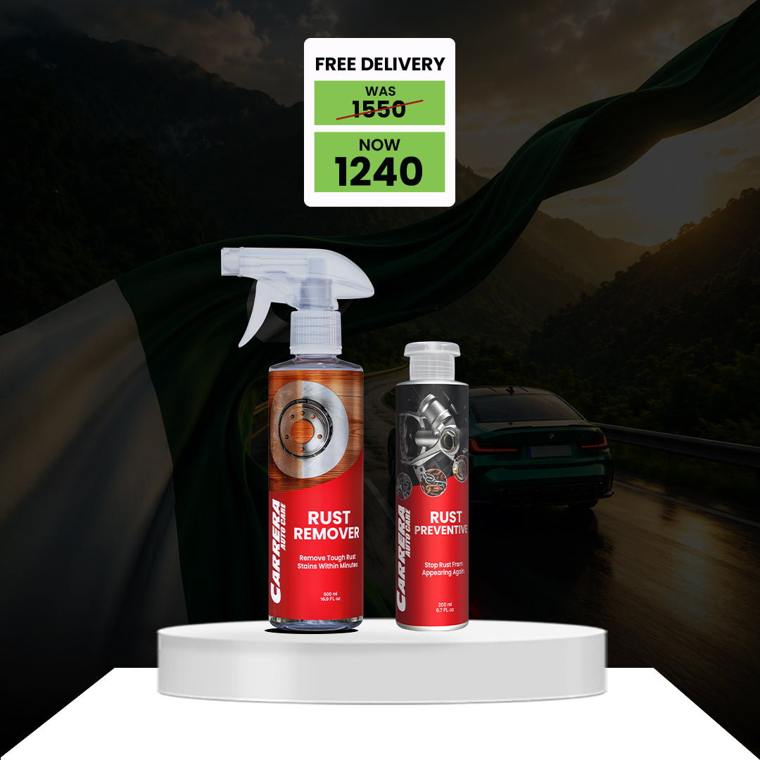 Carrera Rust Remover 500ml + Rust Preventive 200ml