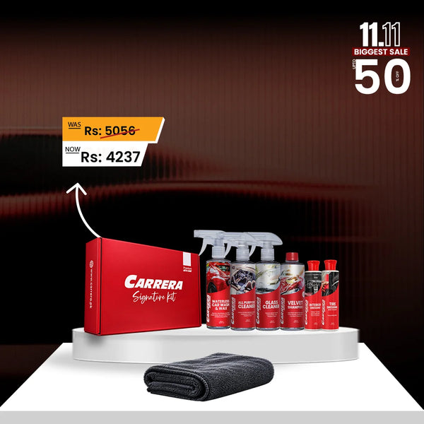 Carrera Signature Kit Box with Microfiber