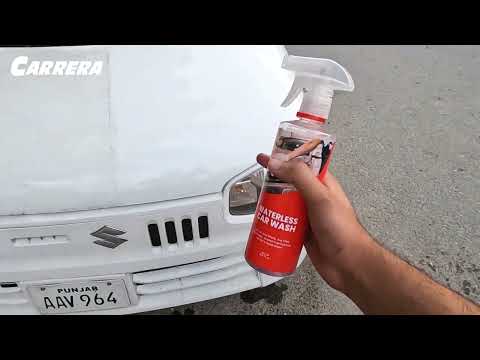 Velvet Shampoo + Glass Cleaner + Interior Dressing + Tire Dressing + Engine Degreaser + All Purpose Cleaner + Waterless Car Wash+ Rust Remover + Rust Preventive 200 ml ( Carrera Master Kit) + Microfiber