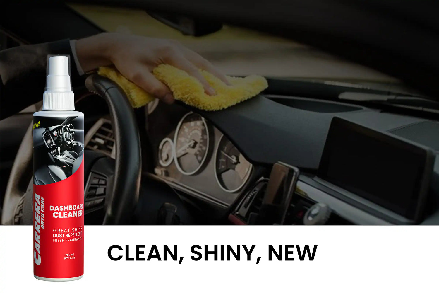 Are You Using Carrera's Top Secret Dashboard Cleaner for Auto Care?