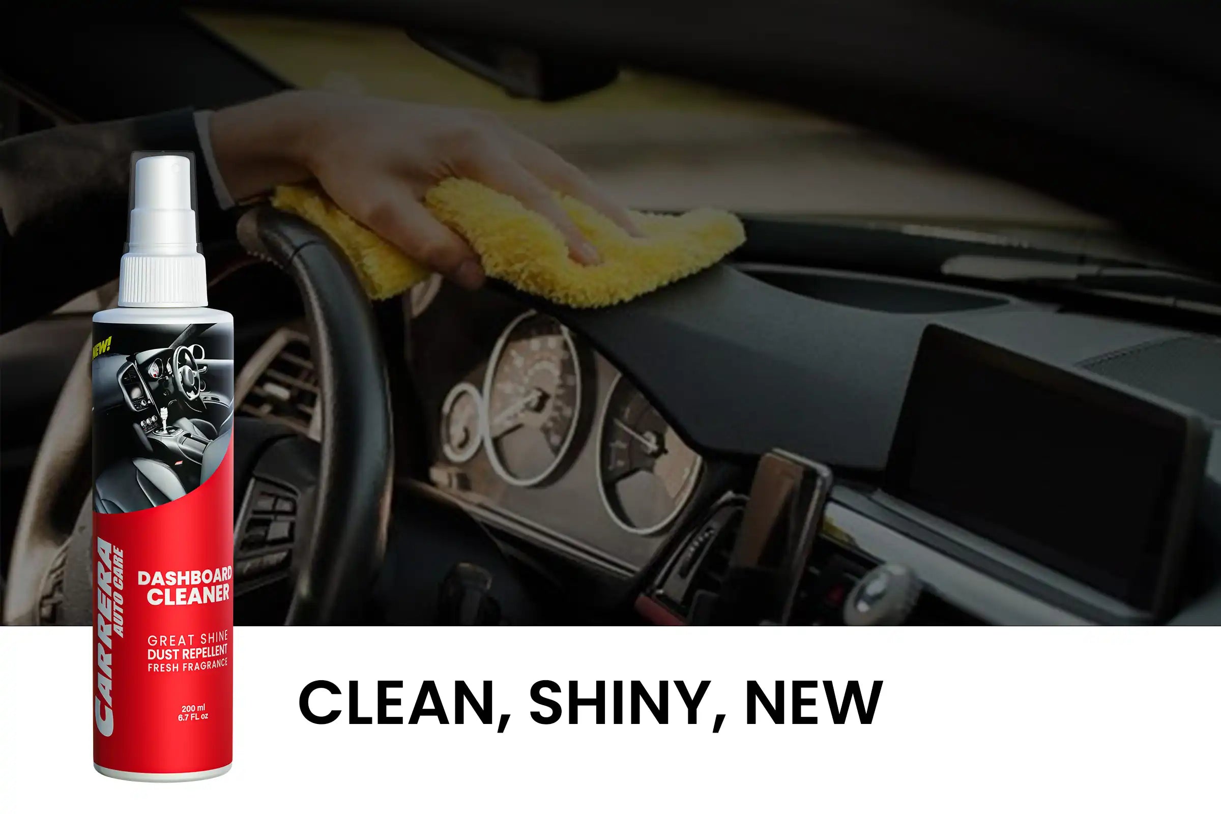 Are You Using Carrera's Top Secret Dashboard Cleaner for Auto Care?