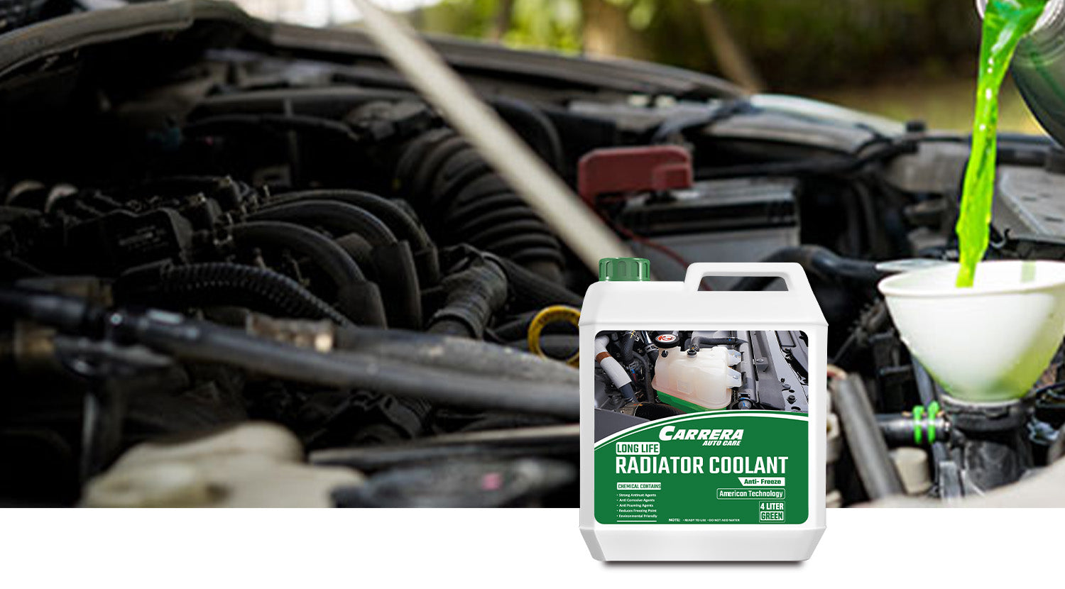 Carrera Long Life Radiator Coolant for Jaecoo SUV