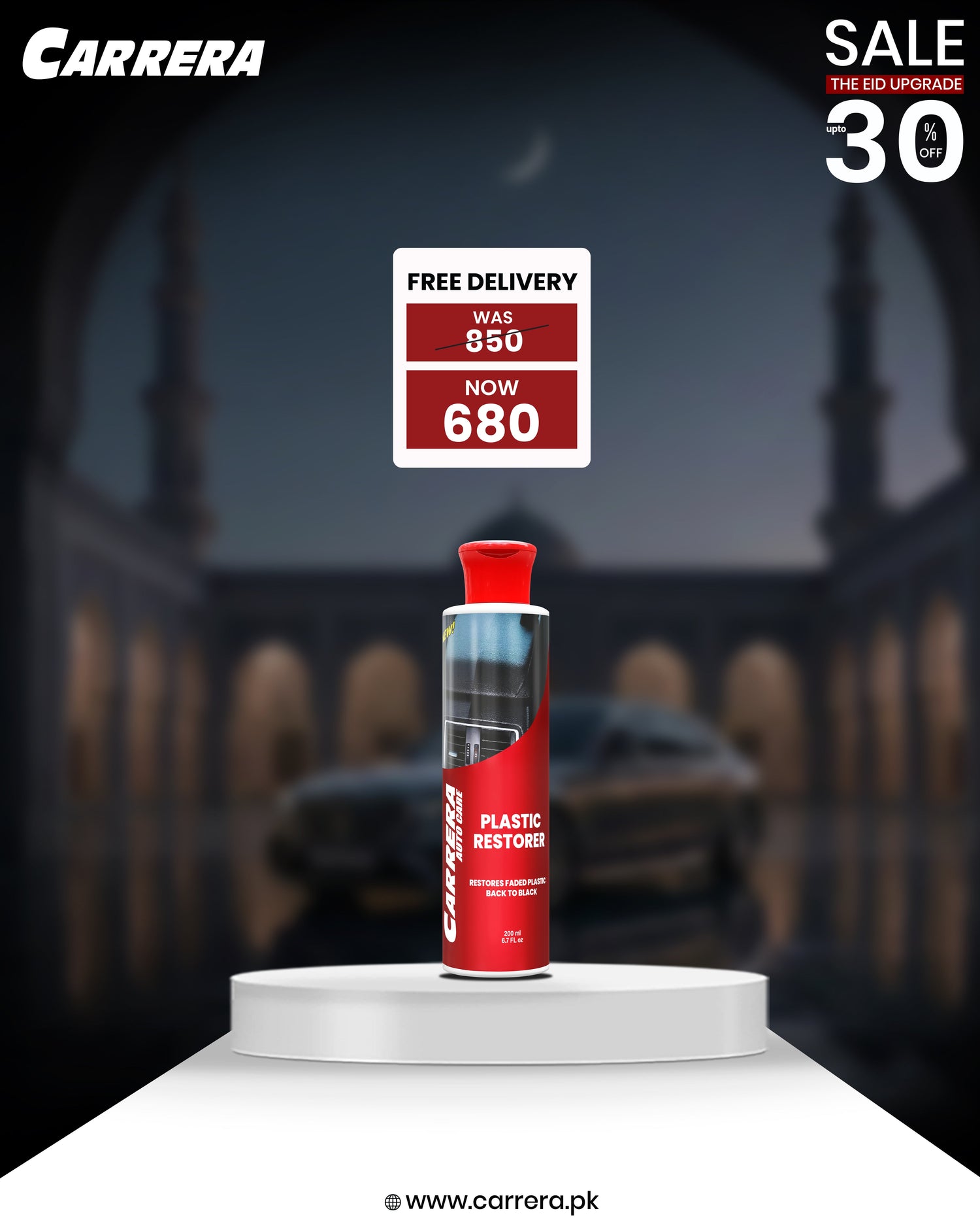 Best way to Use of Carrera Plastic Restorer