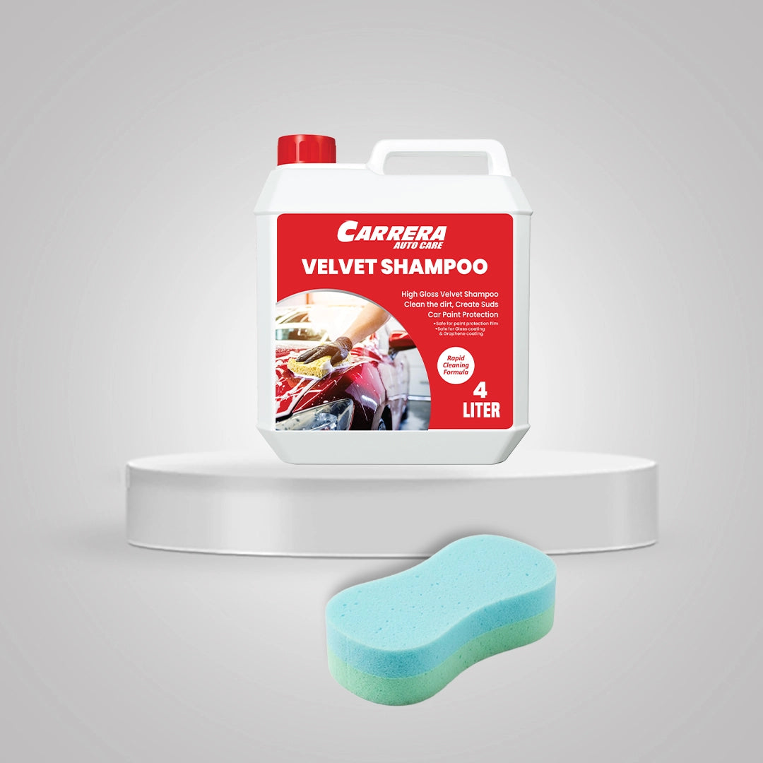 Carrera Car Wash Shampoo | Velvet Shampoo 4 Liter