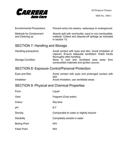 Carrera All Purpose Cleaner 500ml