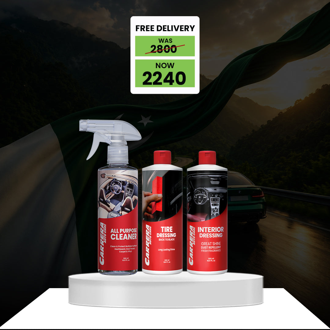 Carrera APC + Interior Dressing + Tire Dressing