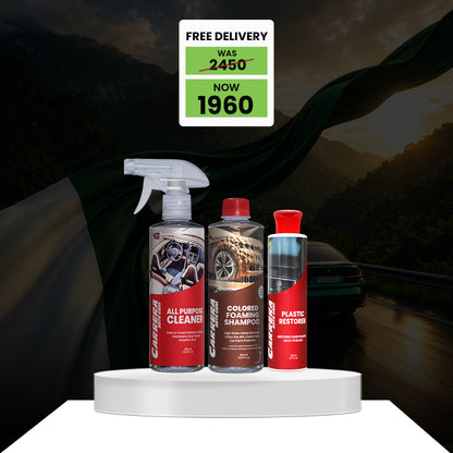Carrera APC + Plastic Restorer + Color Shampoo