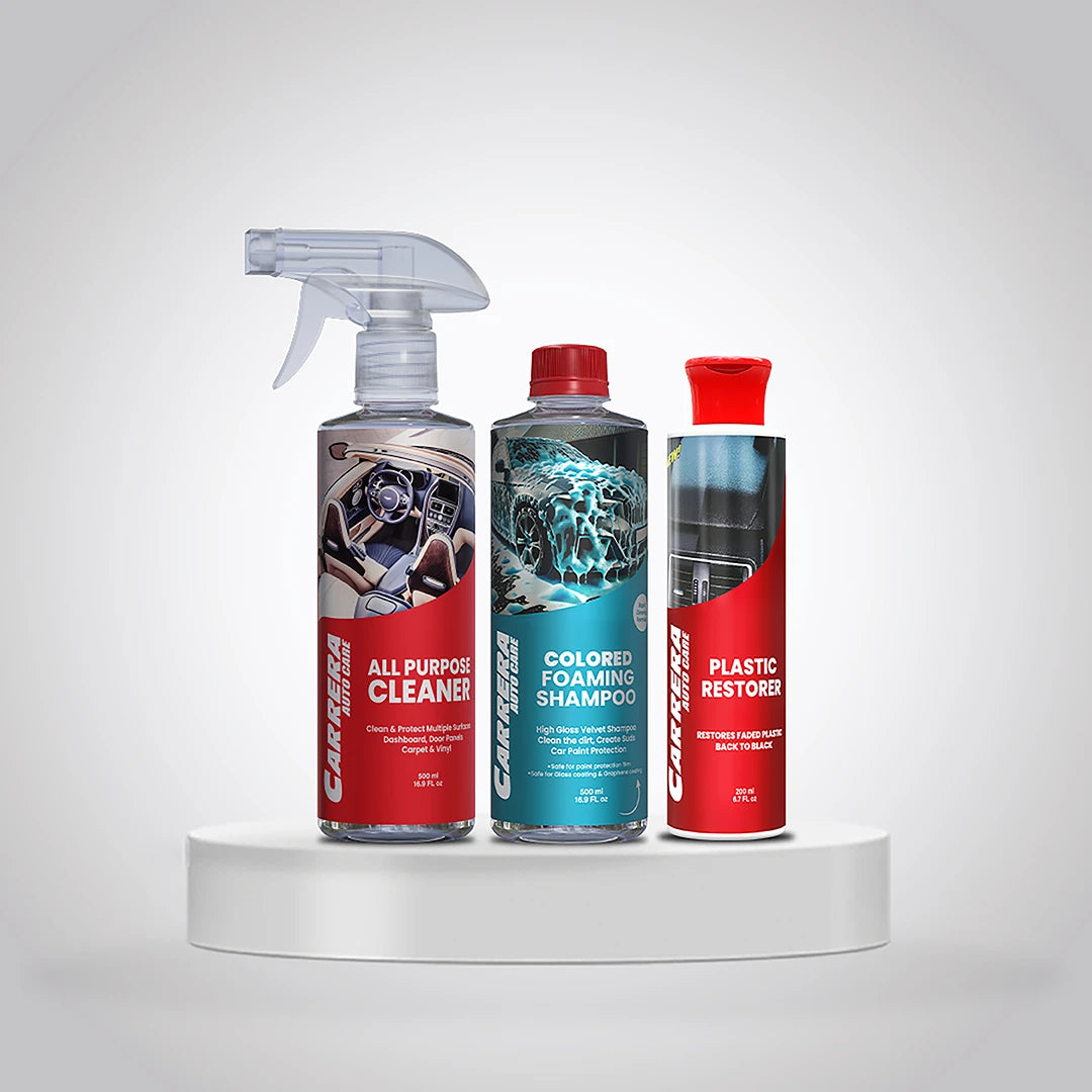 Carrera APC + Plastic Restorer + Color Shampoo