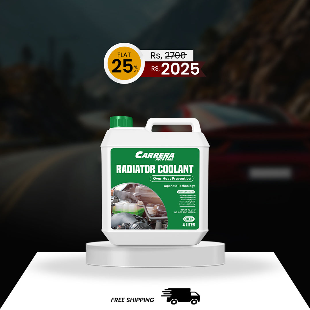 Carrera Over Heat Preventive Green 4 Liter Coolant
