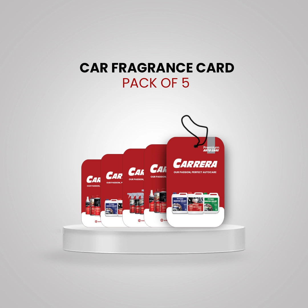 Carrera fragrance Cards