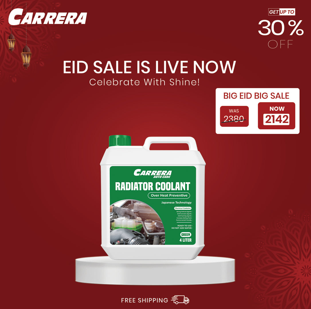Carrera Over Heat Preventive Green 4 Liter Coolant