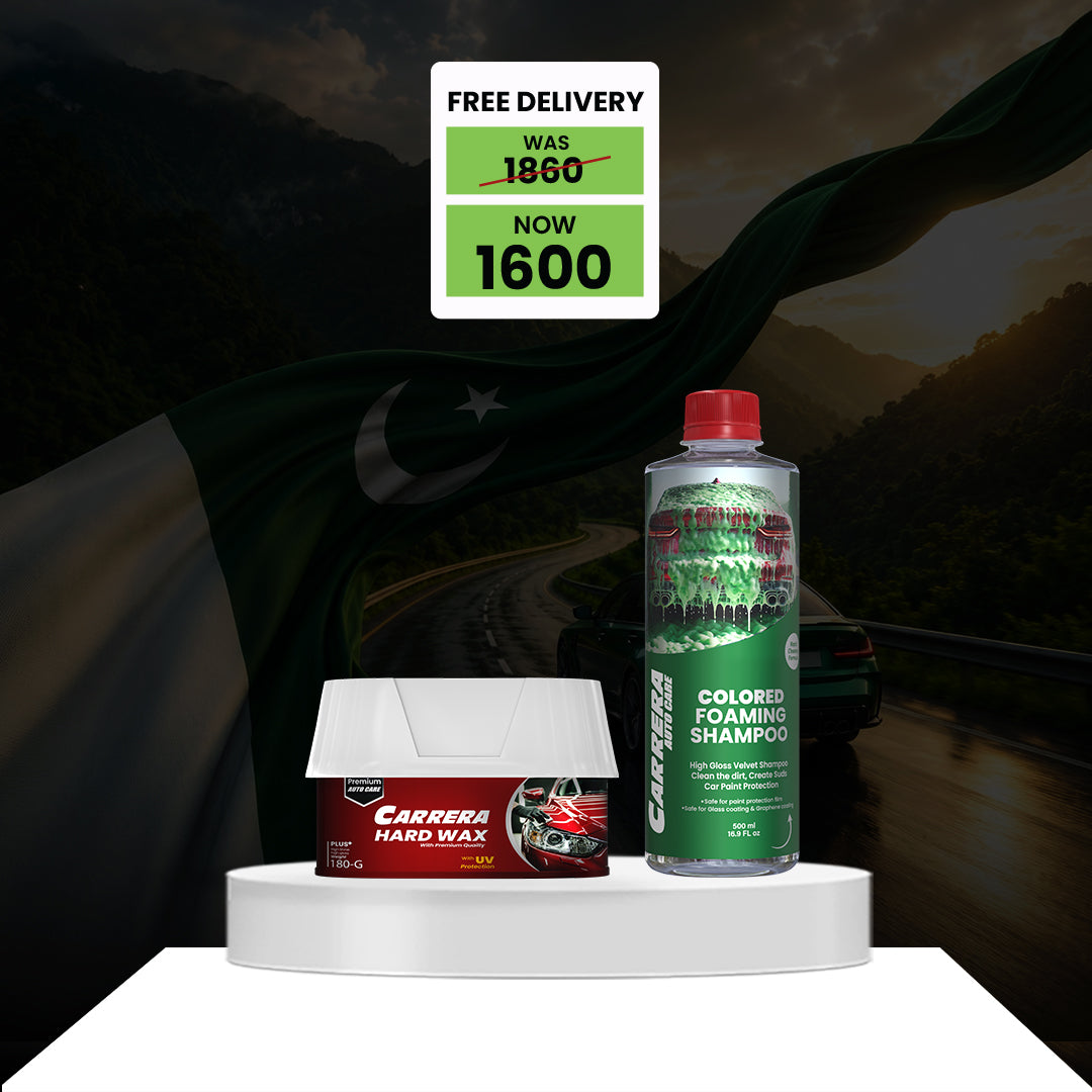 Carrera Hard Wax 180 Gram and Carrera Colored Foaming Shampoo 500ml