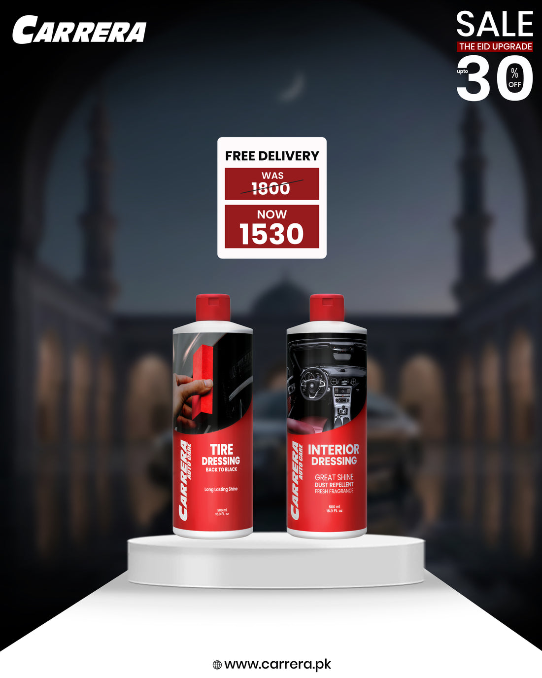 Carrera Interior Dressing + Tire Dressing
