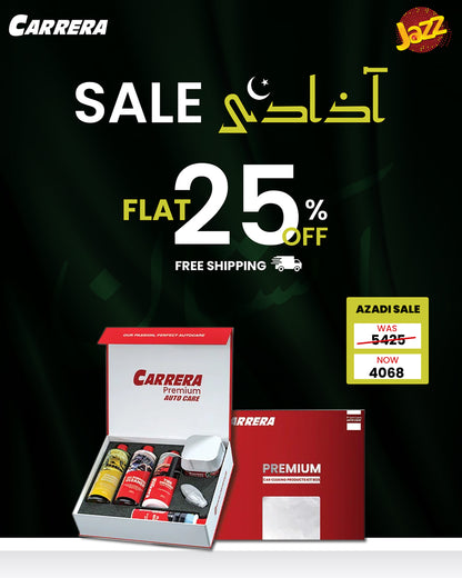 Carrera Premium Kit Box New With Colored Foaming Shampoo