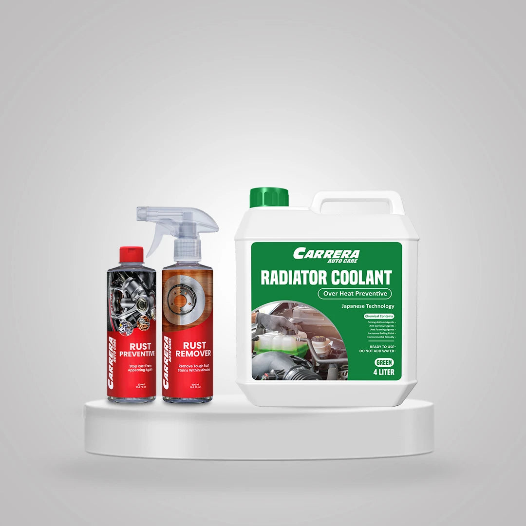 Coolant 4ltr OHP +Rust Remover +Rust Preventive 500ml