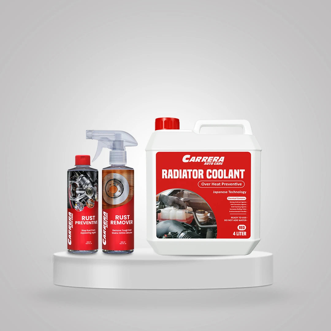 Coolant 4ltr OHP +Rust Remover +Rust Preventive 500ml