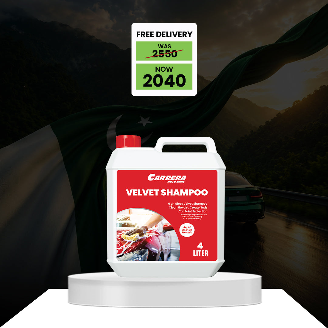 Carrera Car Wash Shampoo | Velvet Shampoo 4 Liter