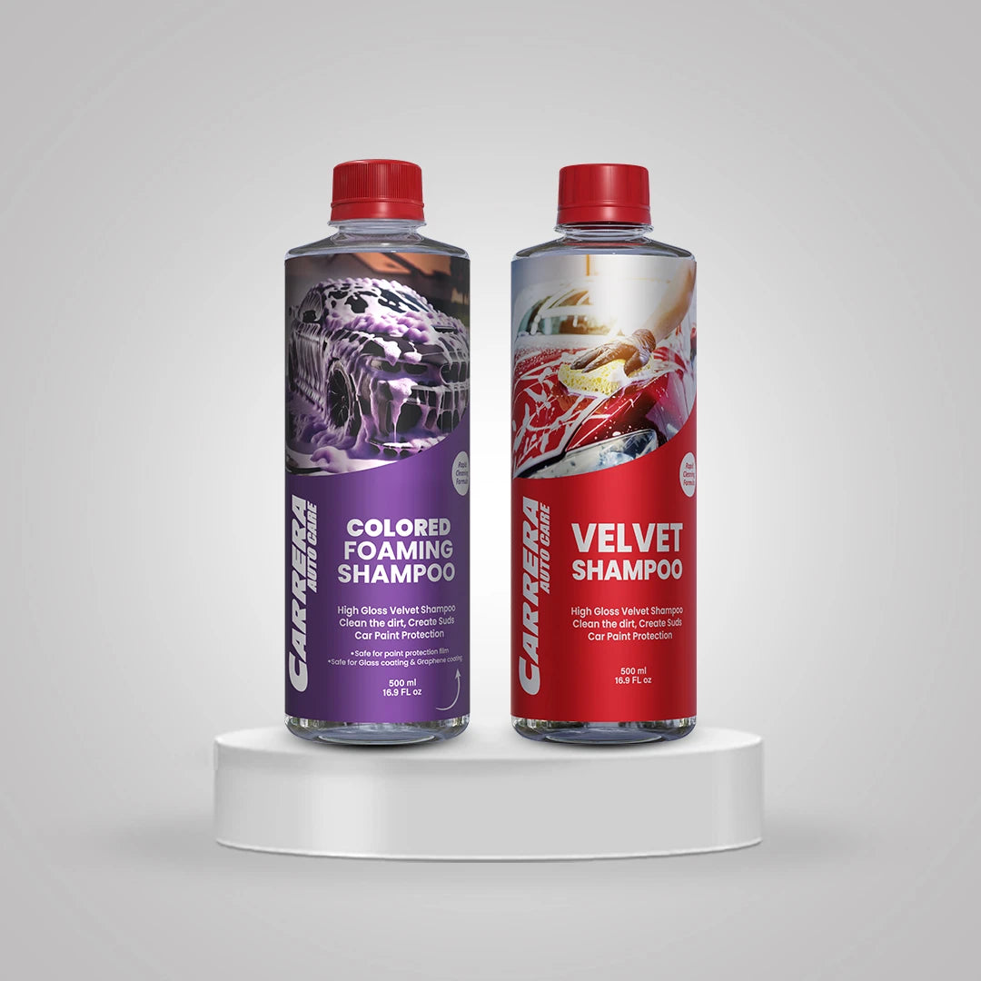 Carrera Colored Foaming Shampoo + Velvet Shampoo