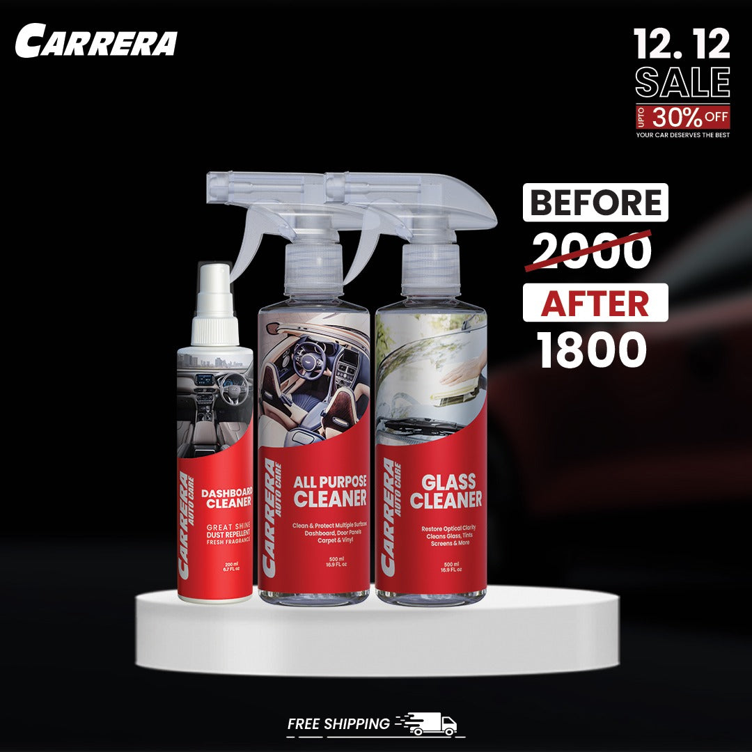 Interior Bundle | Carrera All Purpose Cleaner | Dashboard Cleaner | Glass Cleaner