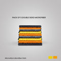 Pack of 5 Microfiber