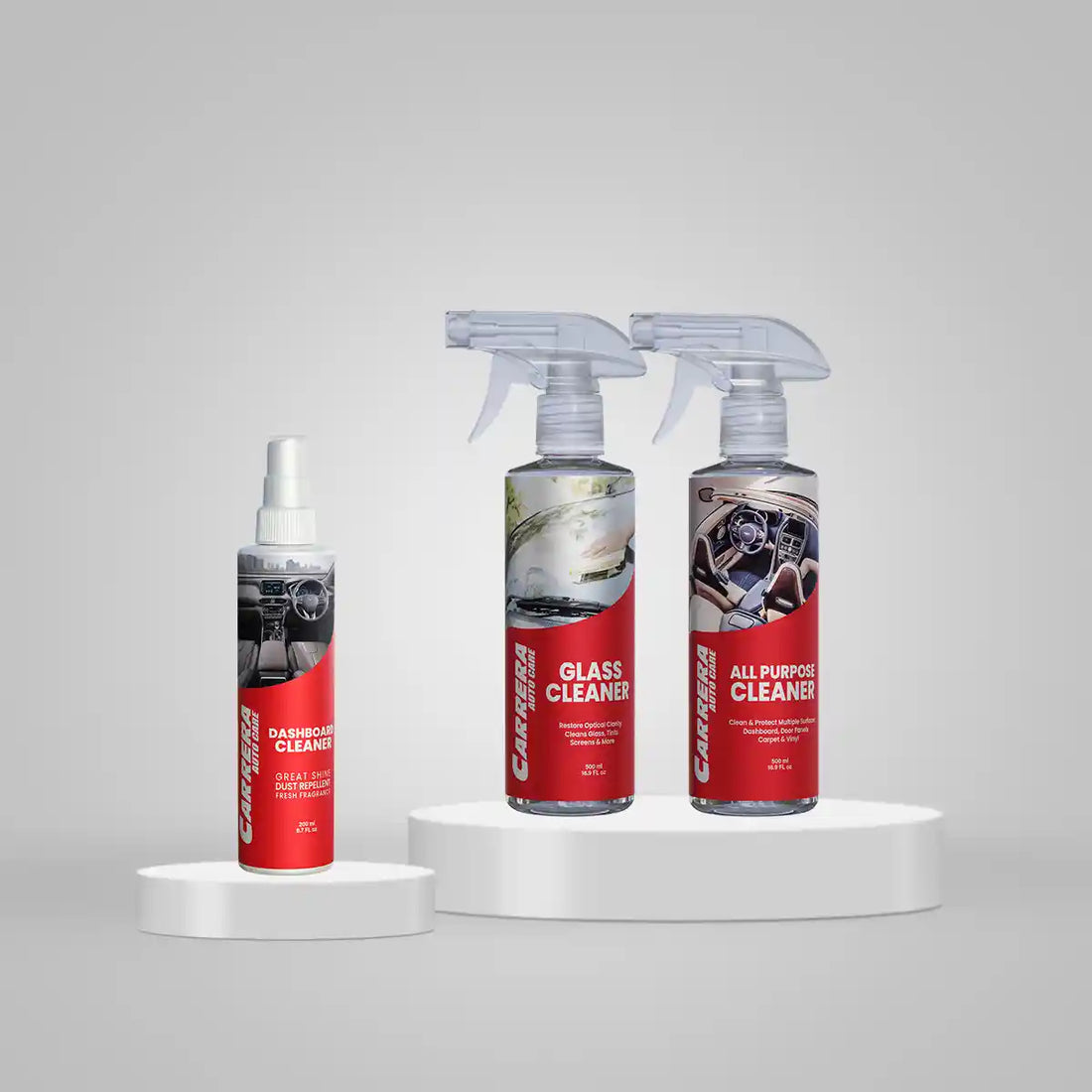 Interior Bundle | Carrera All Purpose Cleaner | Dashboard Cleaner | Glass Cleaner