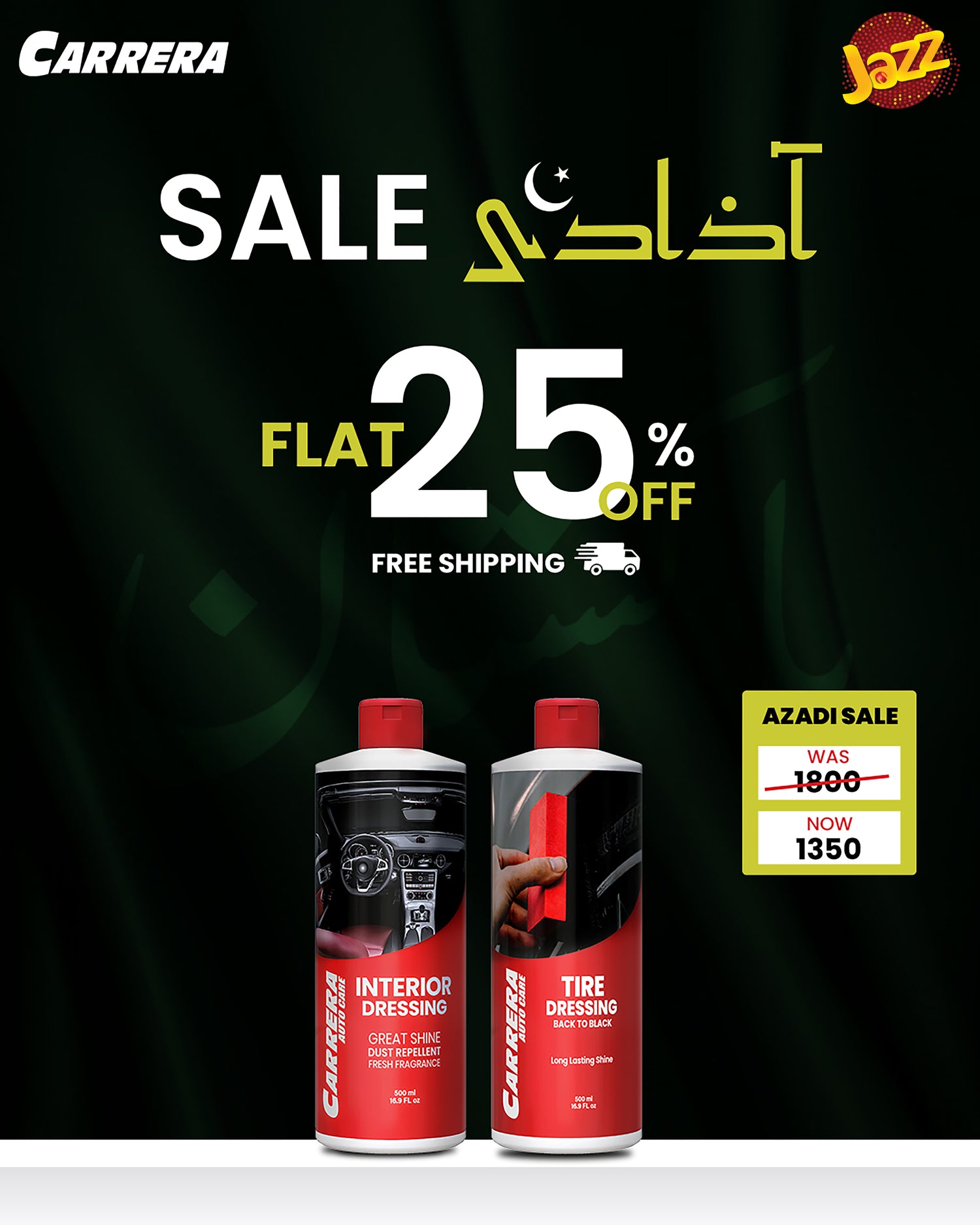 Carrera Interior Dressing + Tire Dressing