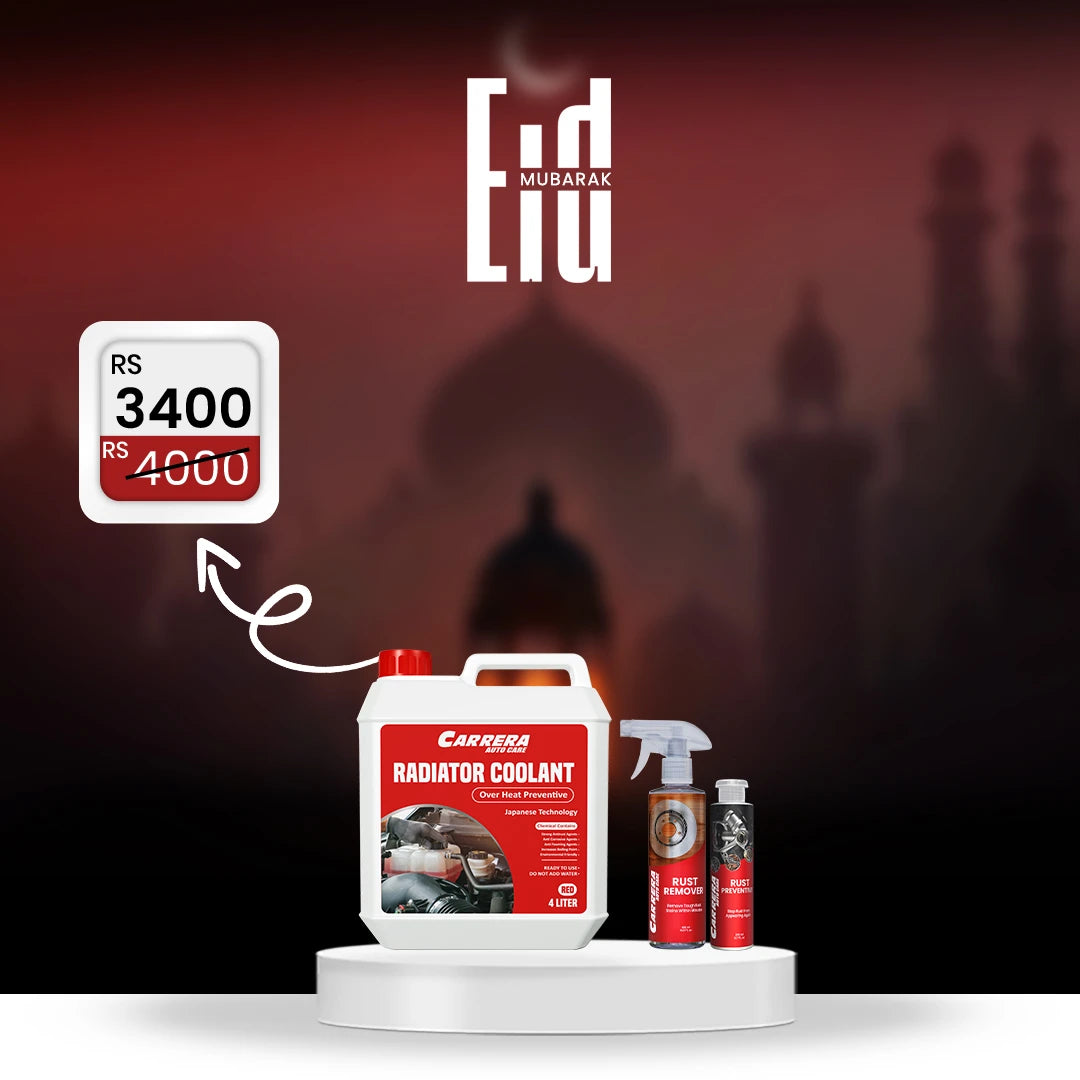 Rust Remover 500ml + Rust Preventive 200ml + Red OHP 4L