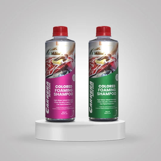 Pack of 2 (Pink+Green) Colour Foaming Shampoo