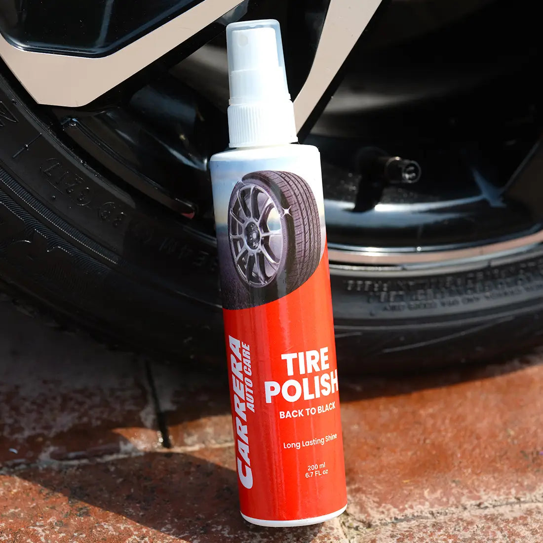 Carrera tire Polish Long Lasting Shine